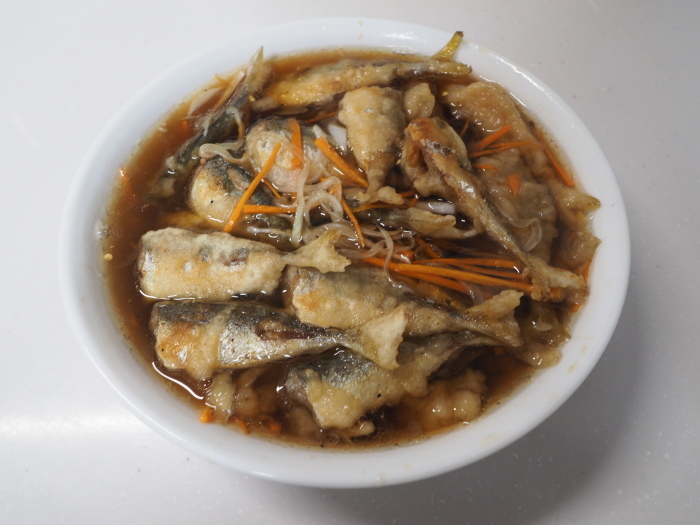 夫の釣果とその後(天ぷらと南蛮漬け)_c0116915_01215158.jpg