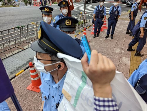 【報告】侵略開始7ヶ月に緊急のロシア大使館前抗議を敢行!_a0336146_00145812.jpg