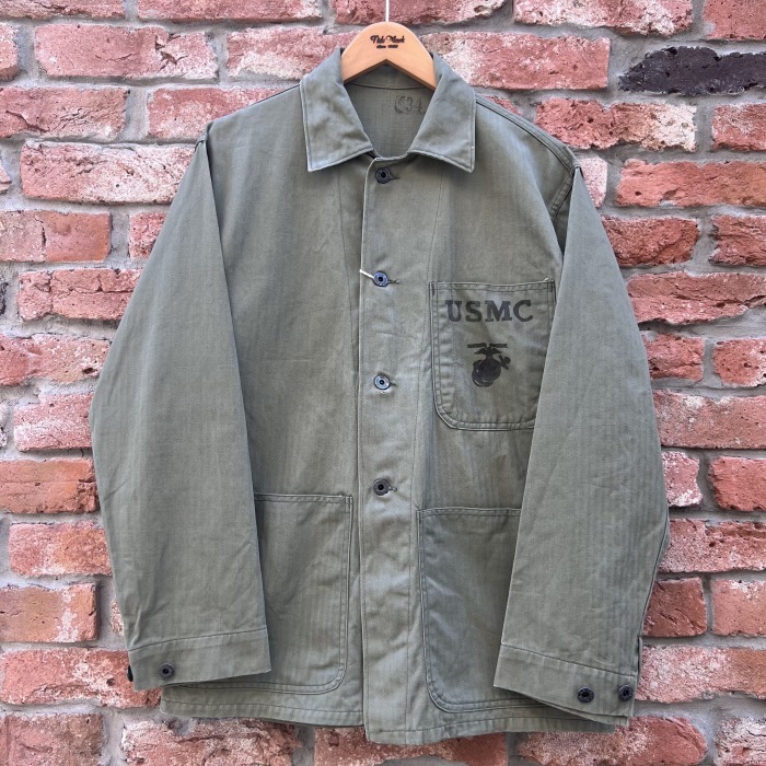 40's P-47 U.S.M.C HBT JACKET アメリカ軍　海兵隊