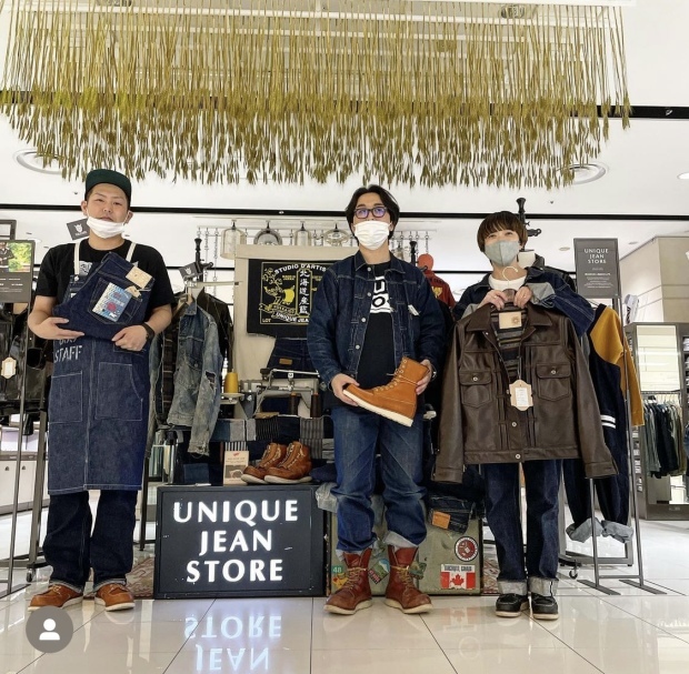 開催中！大丸札幌店「UNIQUE JEANS STORE 」POP UP　SHOP_c0204280_11115479.jpg