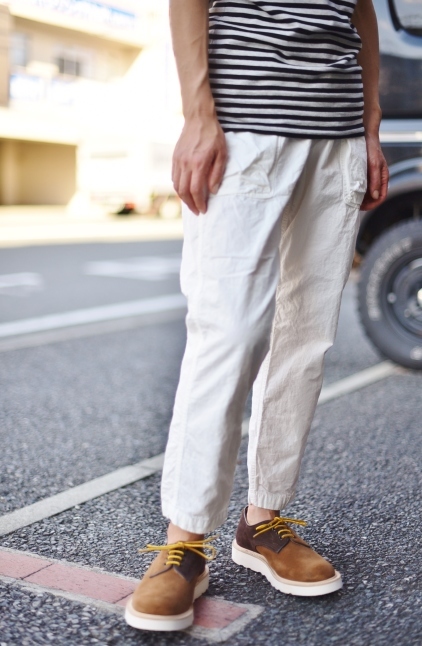 9分丈 Military PANTS　　と　　Barbour　Tricker’s　FULL COUNT_d0152280_18330105.jpg
