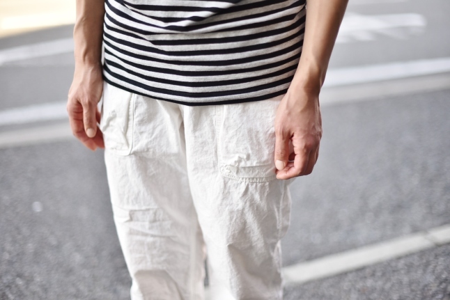 9分丈 Military PANTS　　と　　Barbour　Tricker’s　FULL COUNT_d0152280_18332212.jpg