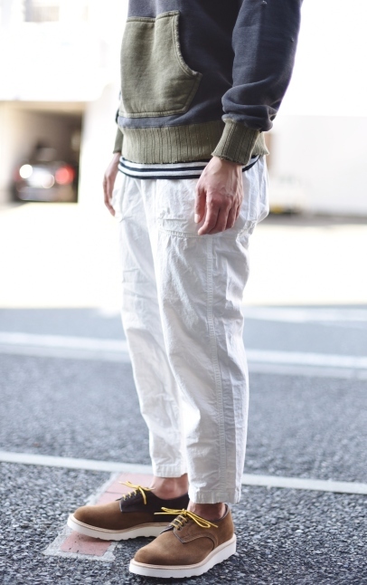 9分丈 Military PANTS　　と　　Barbour　Tricker’s　FULL COUNT_d0152280_18341721.jpg