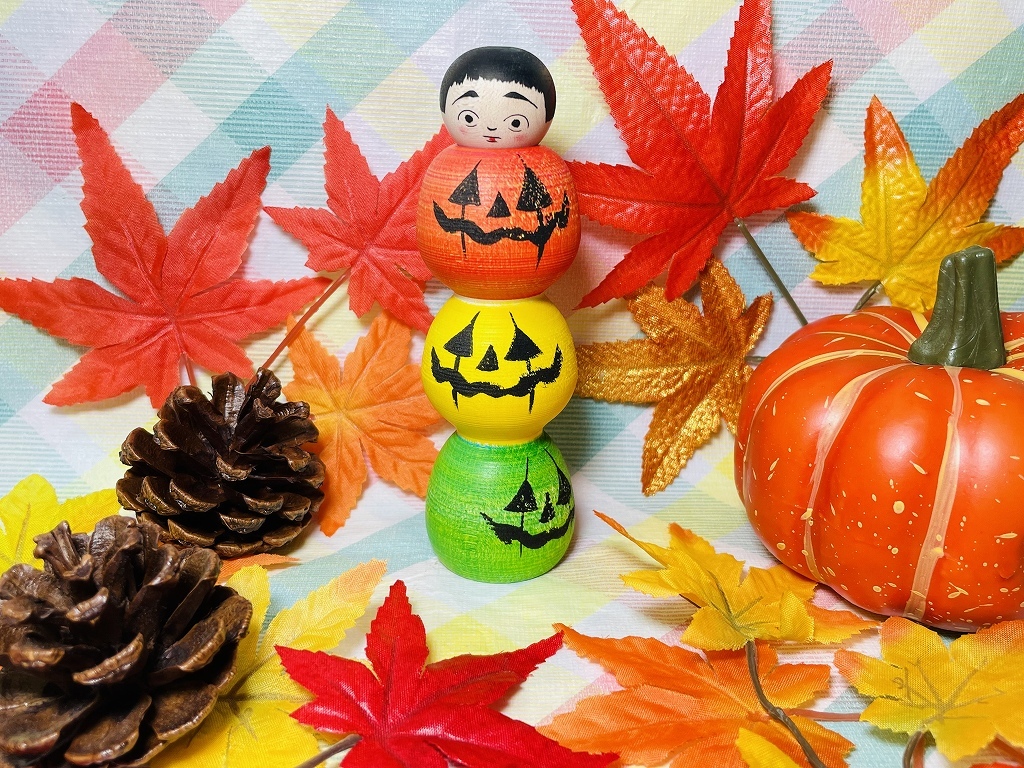 長谷川優志 工人 こけし ハロウィン - メルカリ