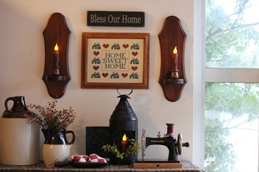 「Home Sweet Home」の刺繍フレーム_f0161543_15463133.jpg