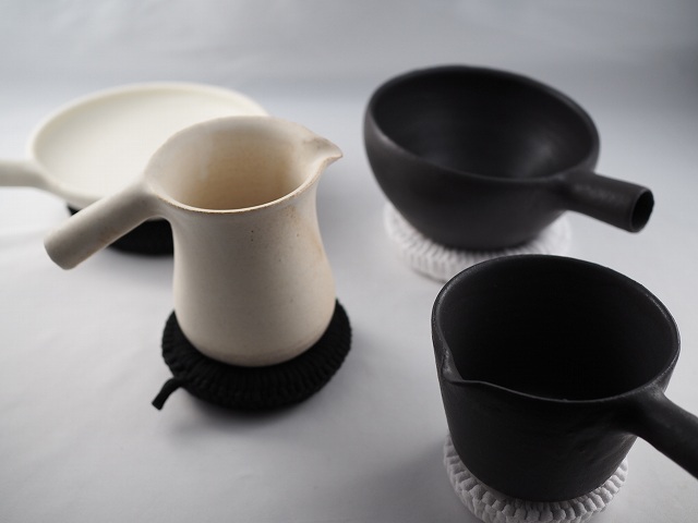 新しいコレクション 正島克哉 新品 片手土鍋 ソニアパーク アーツ&サイエンス 黒 中 お椀・ボウル・鉢