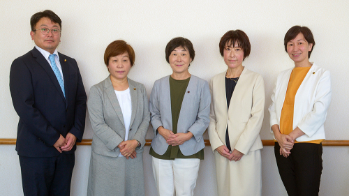東京・清瀬市議選 予定候補の訴え(3)山崎美和市議_b0190576_23244245.jpg