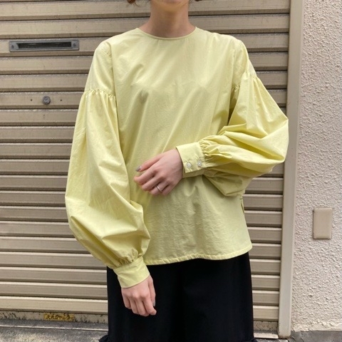 〔IamI〕MOM sleave blouse＆one-piece_a0389054_19572123.jpg