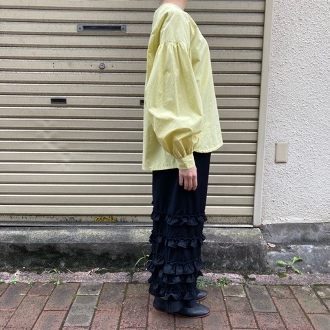 〔IamI〕MOM sleave blouse＆one-piece_a0389054_19581111.jpg