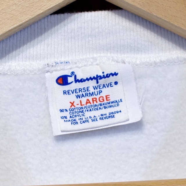 1980s Champion Reverse Weave XL / 三段 カプセル チャンピオン 1980s Champion Reverse Weave XL / 三段 カプセル チャンピオン