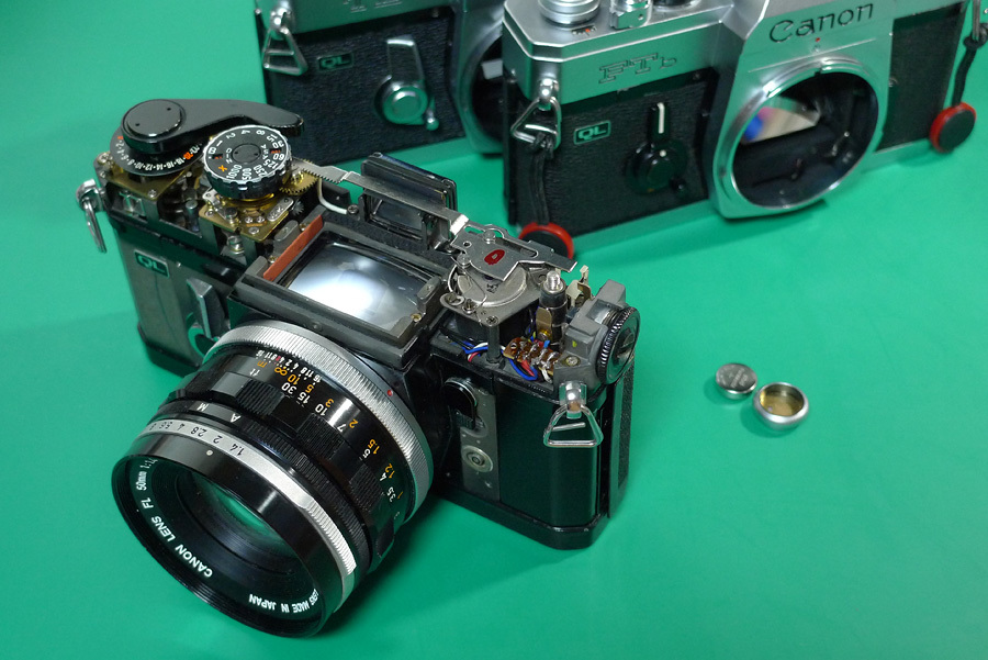 CANON FT QL と FL58mm f1.2 ジャンク CANON FT QL と FL58mm f1.2 ジャンク CANON FT QL と FL58mm f1.2