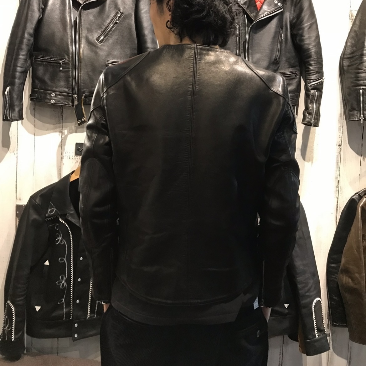 FINECREEK LEATHERS　Douglas　FCJK019と展示会の様子_d0140452_19403401.jpg