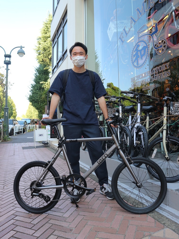 10月2日　渋谷　原宿　の自転車屋　FLAME bike前です_e0188759_17561927.jpg
