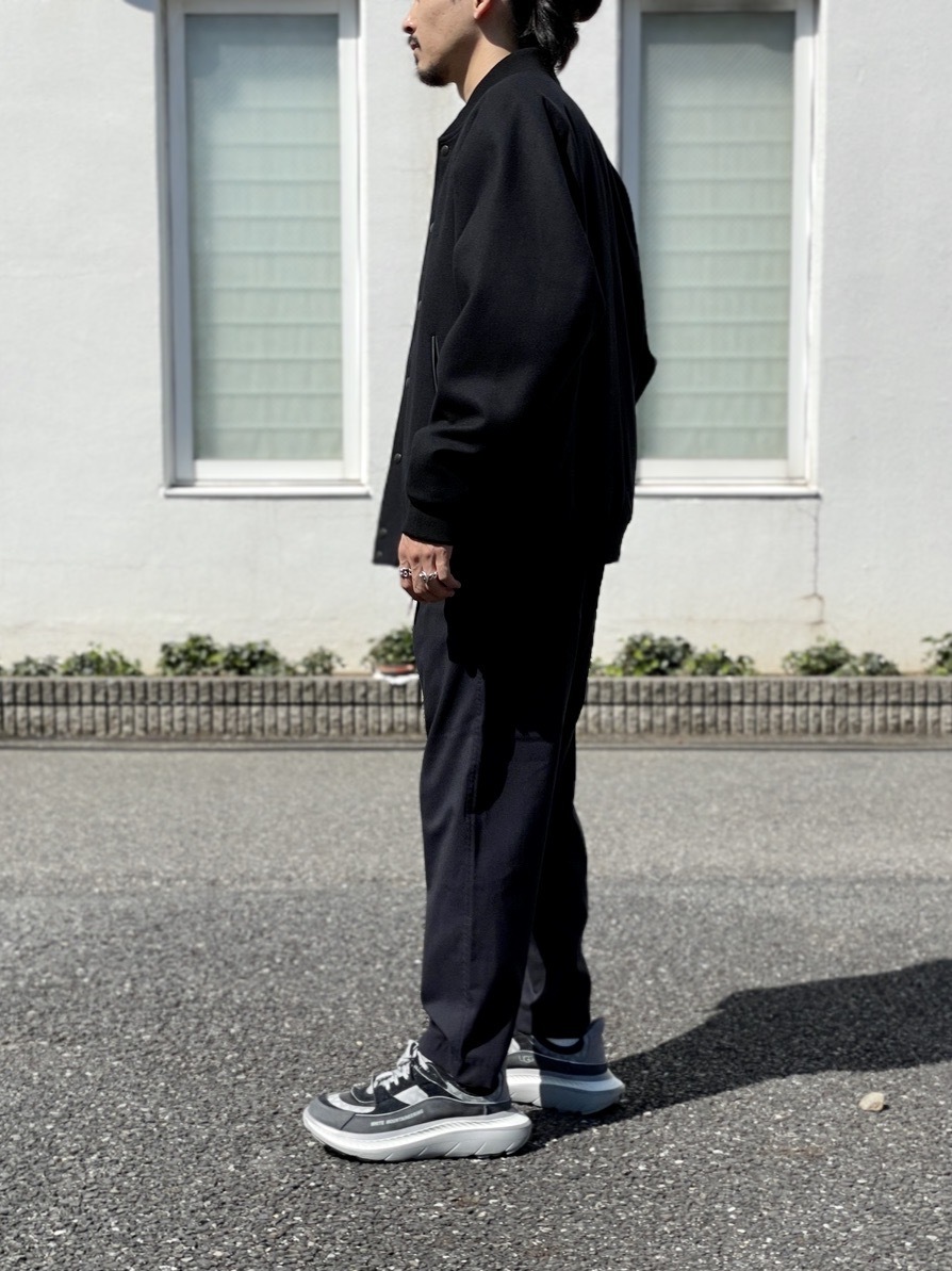 ATON - SUPER 160'S DOUBLE SAXONY | LETTERMAN JACKET ATON - SUPER 160'S DOUBLE SAXONY | LETTERMAN JACKET