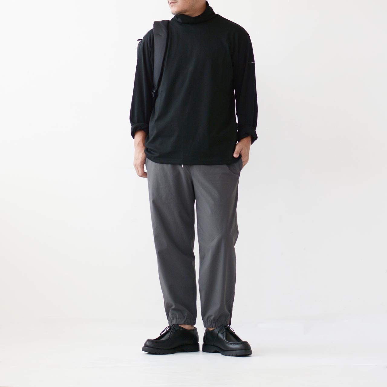ORCIVAL[オーチバル・オーシバル]  M RIB JERSEY TURTLENECK [OR-C0143 SVR]_f0051306_17464913.jpg
