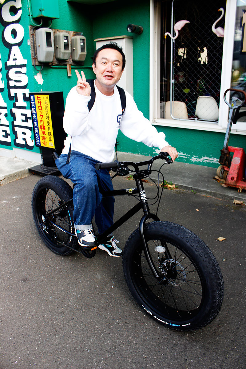 雪道ライフ ファットバイクご購入です : 13ROCK(ヒサロック 雪道ライフ ファットバイクご購入です : 13ROCK(ヒサロック