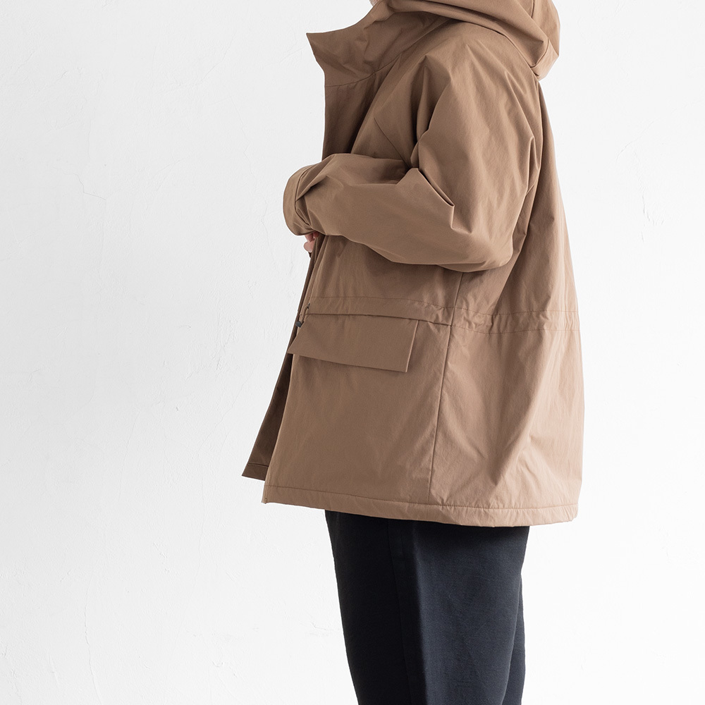 STILL BY HAND SOLOTEX HOOD BLOUSON [BL03223][CAMEL] : un.regard