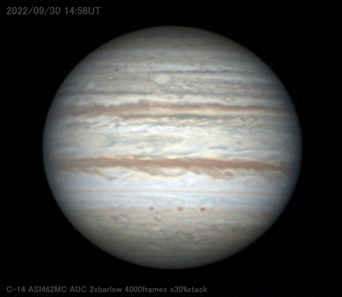 9月30日の木星と火星（高度によるシーイングの差が激しい）_a0095470_21450214.jpg