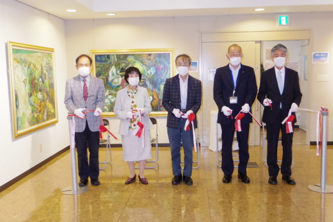 室蘭市民美術館開館14周年記念特別展 西村 貴久子 作品展開催