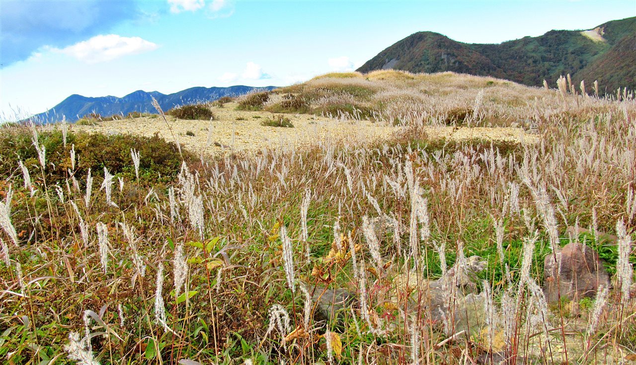 紅葉の那須岳、スペシャル横断ルートを縦走&#127810;&#127809;(2022.10.1)_e0368467_19573979.jpg