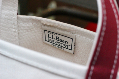 「L.L.Bean」 1944年から一貫して同工場で作り続ける \"Boat and Tote Bag\" ご紹介_f0191324_08523089.jpg