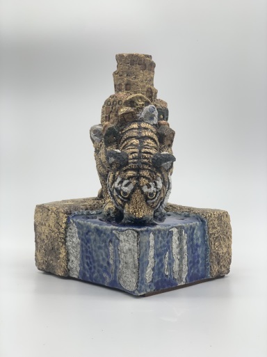 山本淳平 陶芸作品 置物 香炉