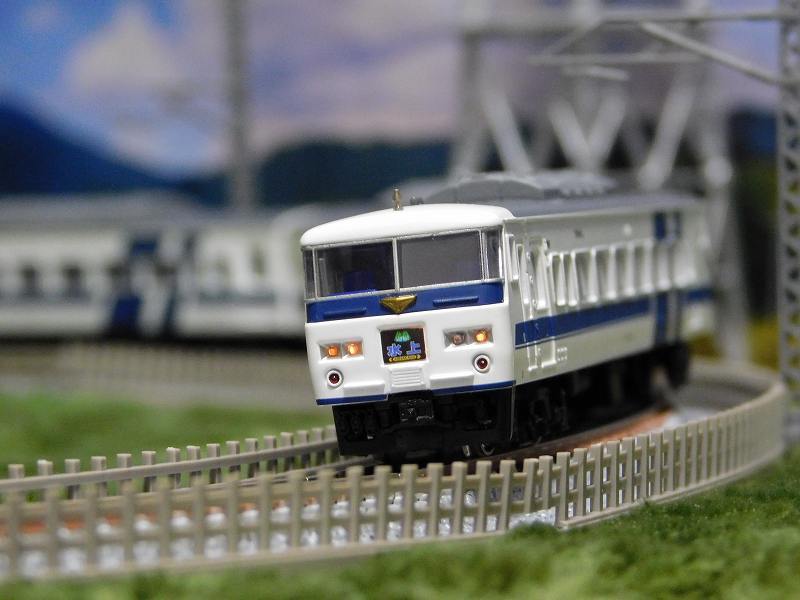 在籍貨車】 国鉄 － 185系試案塗装 ミディアムブルー編成 : げ～じN