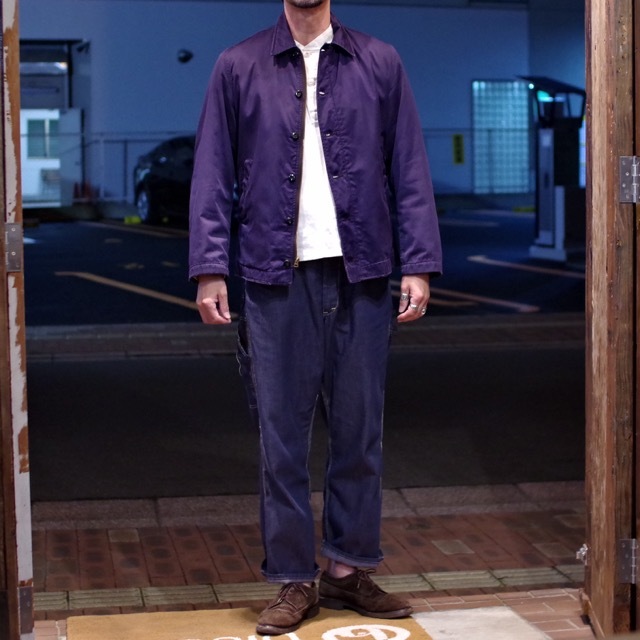 1960s US NAVY Utility Jacket / Size 40〜42相当 / 60年代 ネイビー