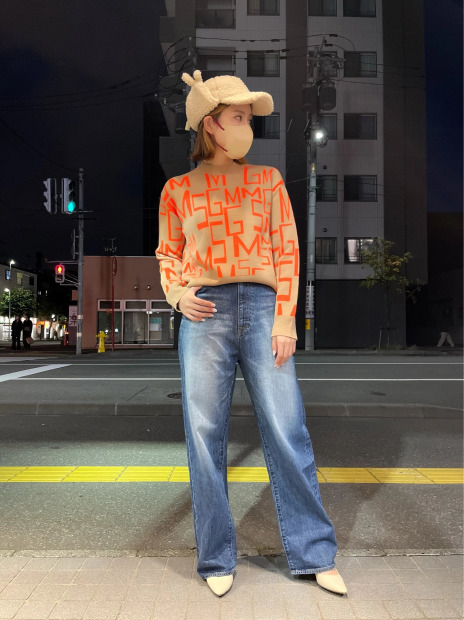 「MSGM エムエスジーエム」新作ショートロゴニット入荷です。_c0204280_13481785.jpg