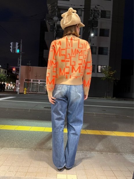 「MSGM エムエスジーエム」新作ショートロゴニット入荷です。_c0204280_13511208.jpg