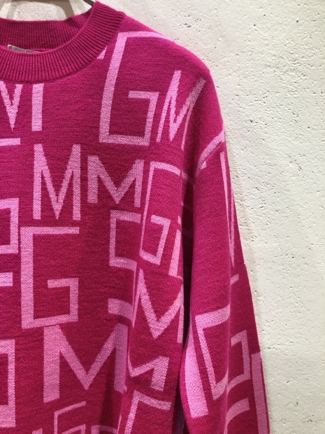 「MSGM エムエスジーエム」新作ショートロゴニット入荷です。_c0204280_13514294.jpg