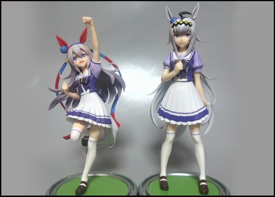ウマ娘』制服姿の「イクノディクタス」「ツインターボ」が
