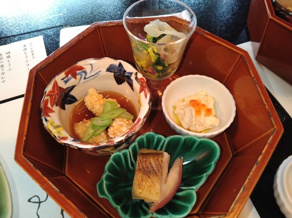 10/8 とうふ屋うかい大和田店 豆水とうふコース_b0042308_05572207.jpg