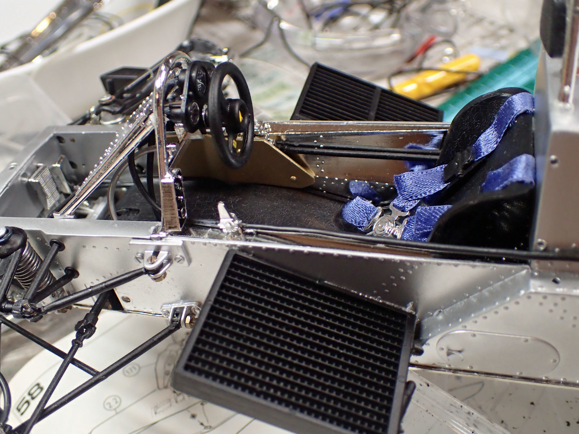 プラモ製作記 12 フェラーリ 312T4 1/12 プロター : 小生の備忘録 プラモ製作記 12 フェラーリ 312T4 1/12 プロター : 小生の備忘録