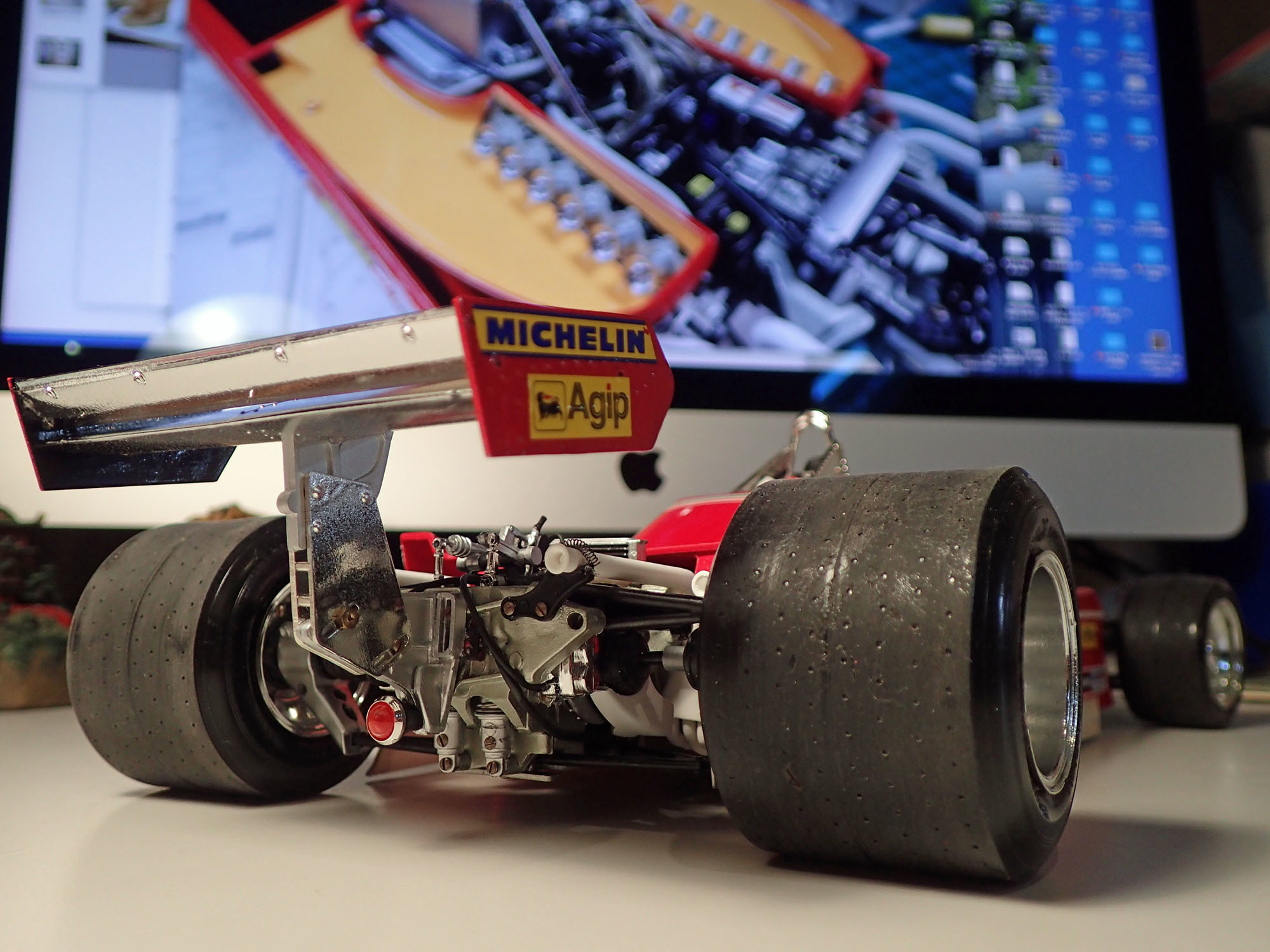 プラモ製作記 12 フェラーリ 312T4 1/12 プロター : 小生の備忘録 プラモ製作記 12 フェラーリ 312T4 1/12 プロター : 小生の備忘録