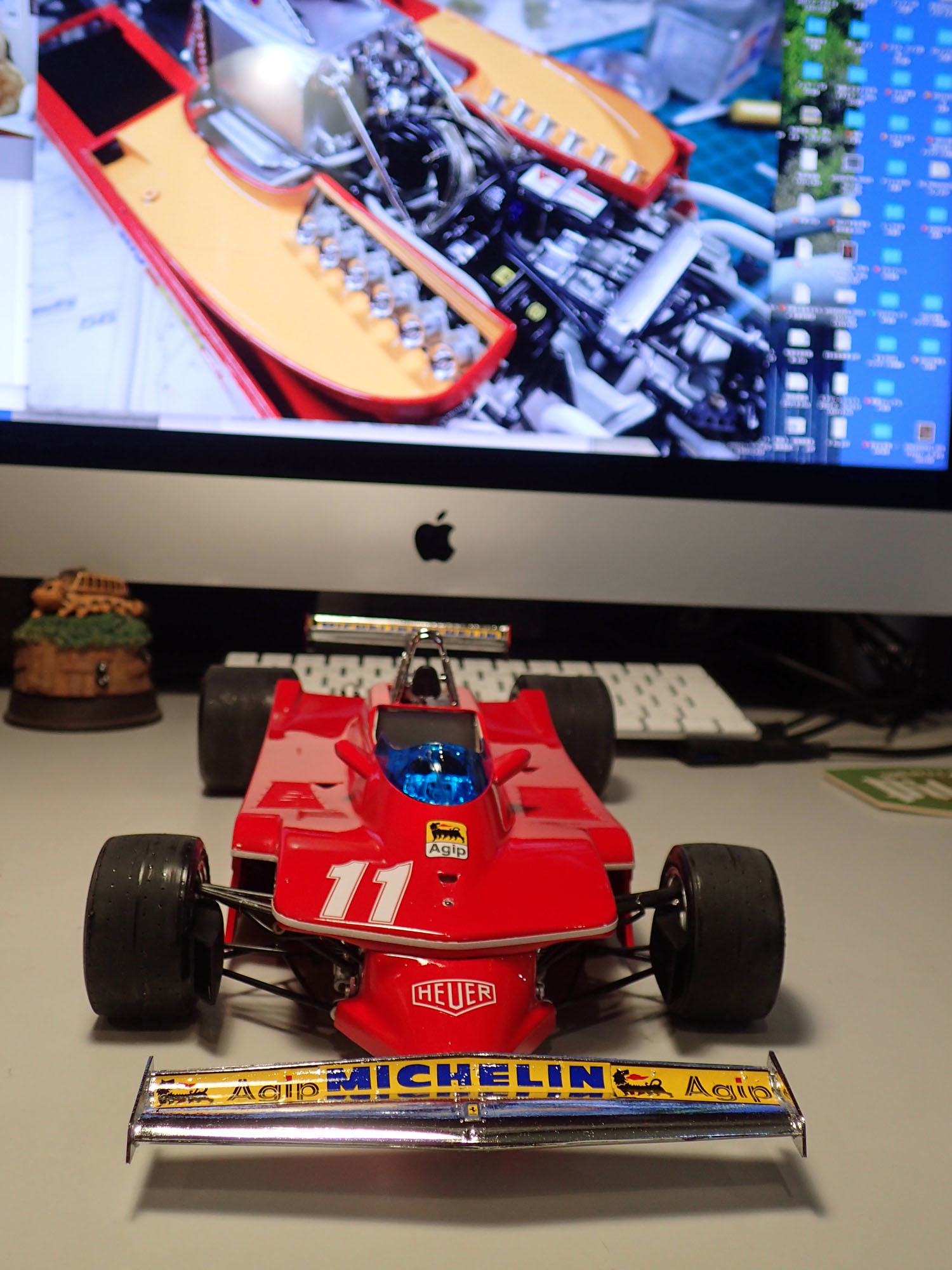 プラモ製作記 12 フェラーリ 312T4 1/12 プロター : 小生の備忘録 プラモ製作記 12 フェラーリ 312T4 1/12 プロター : 小生の備忘録