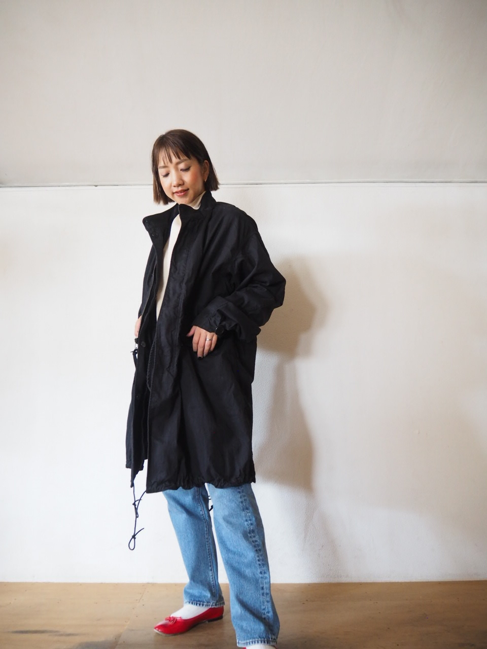 orslow×beams M-65 デニムフィッシュテイルコート orslow×beams M-65 デニムフィッシュテイルコート (orSlow