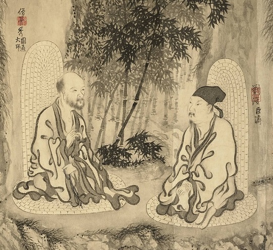 紫鳳/西園雅集図/山水人物図/掛軸/名家伝来/AA-106 西園雅集図 | 所蔵作品 | 千葉市美術館