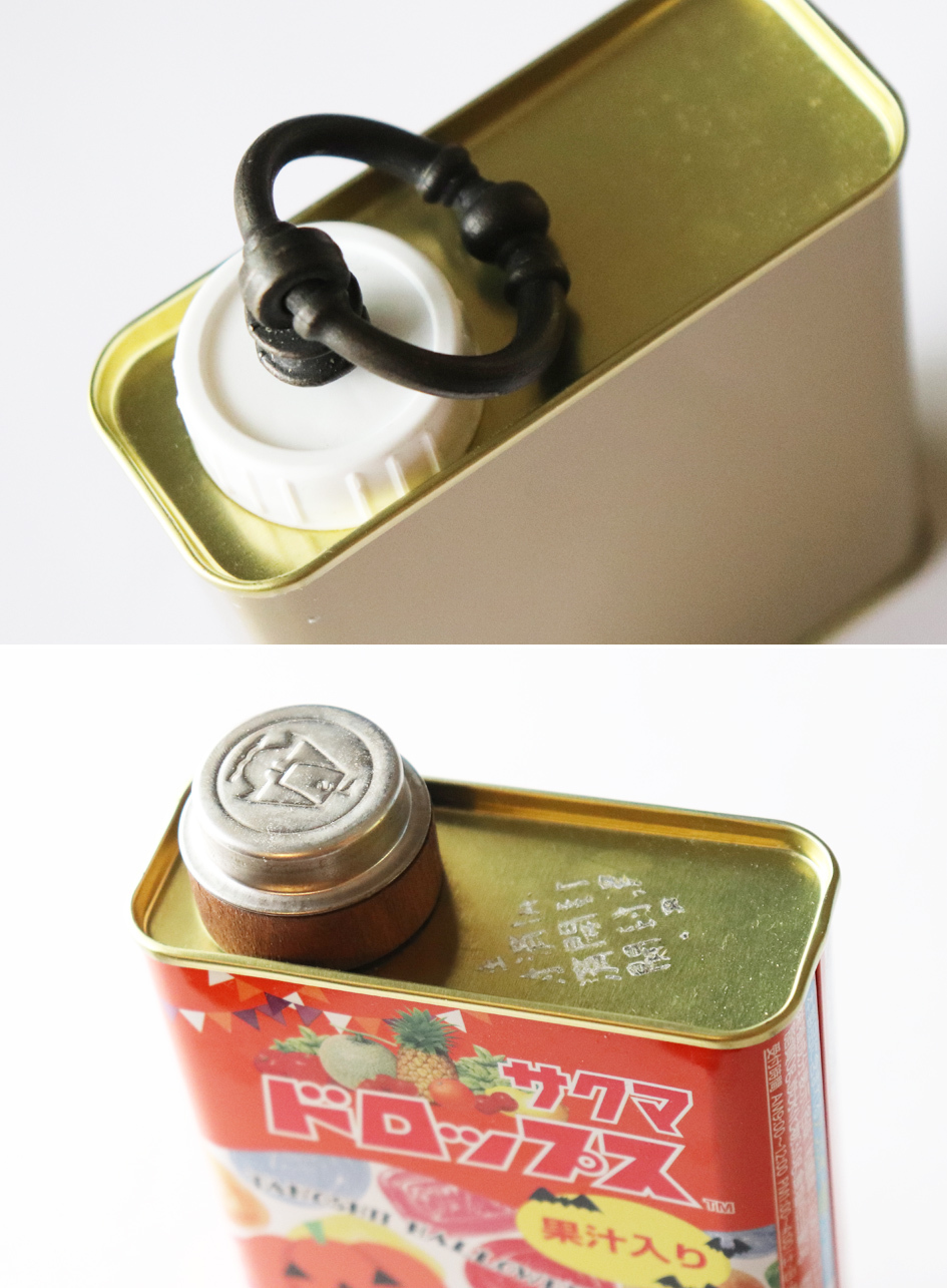 不要品で０円リメイク☆「スキットル型ボトル」の作り方_d0351435_08163563.jpg