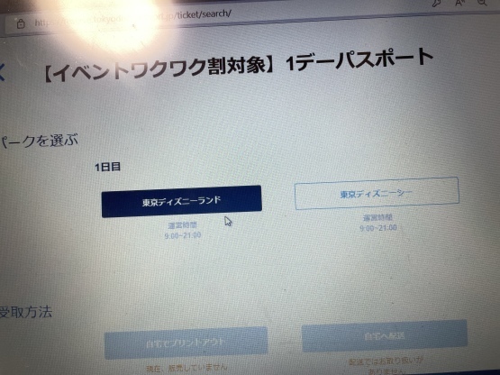 転売代行 イベントワクワク割りチケット 売り切れ状況と転売代行 東京ディズニーリポート