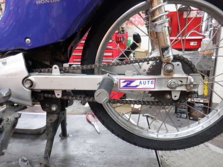 スーパーカブ110 JA07 メンテナンス他作業 : モーターヘッド サイクル