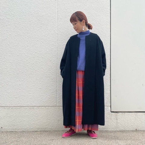 {fig London} Aerialpile nocollar coat_a0389054_17284831.jpg