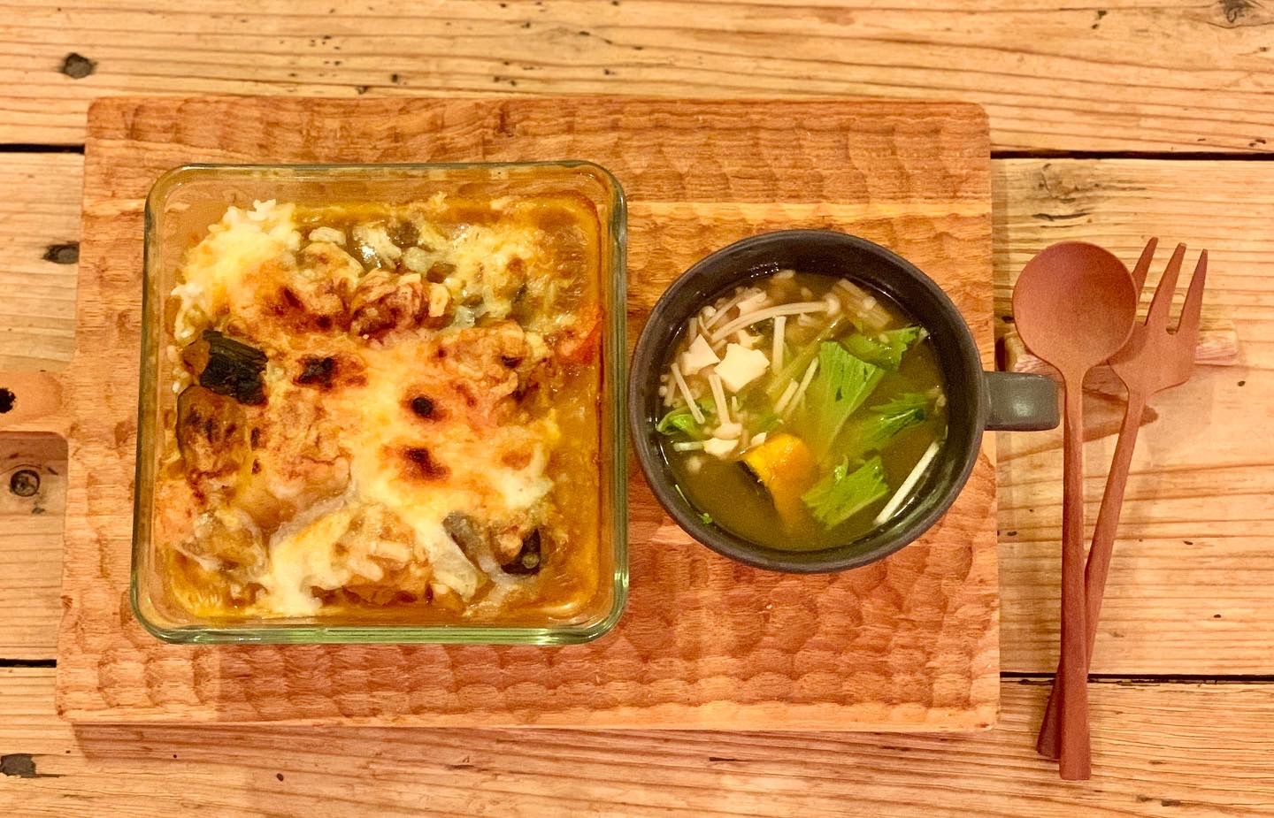 思いがけない嬉しいできごと♪ と 『カレー』の次の日は!のおうちごはん_d0249193_22174999.jpg