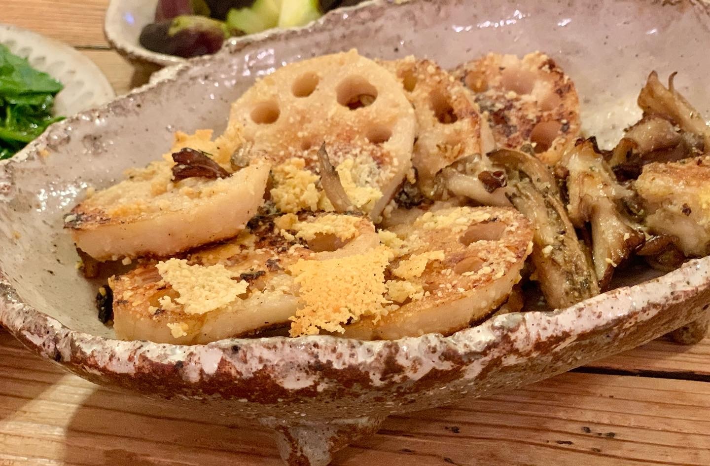牛タン、れんこんのパルメザンチーズ焼き...のおうちごはん と 『銀座 篝』さんの『鶏白湯soba』_d0249193_22271027.jpg