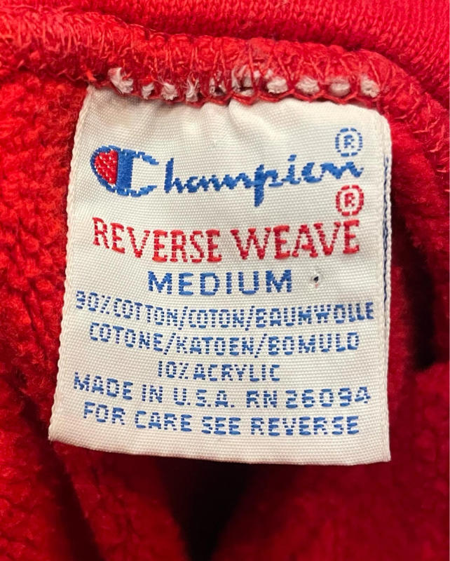 10月16日（日）入荷！９０ｓ　3段プリント　Champion チャンピオンリバースウィーブ　パーカー！_c0144020_01442750.jpg