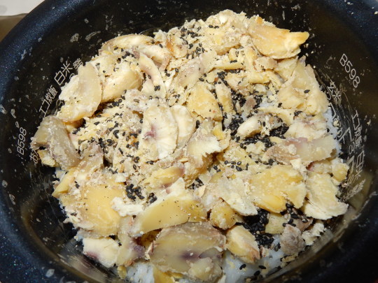 ’22,10,16(日)栗ご飯と豚肉のレモン煮!と勝浦の秋!_f0060461_08155359.jpg