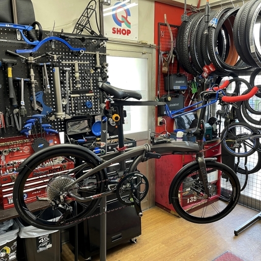 TERN Verge-P10ディスクブレーキアップグレード : カルマックス タジマ