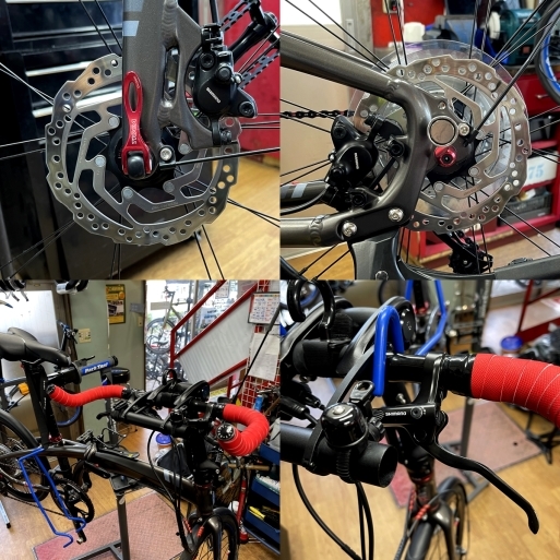 TERN Verge-P10ディスクブレーキアップグレード : カルマックス タジマ