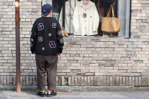 「ChahChah」 着る人、周りの人も幸せな気分にさせてくれる \"HEART FLOWER HAND EMBROIDERY CARDIGAN\" (CC-22FW-K01) ご紹介_f0191324_07350075.jpg