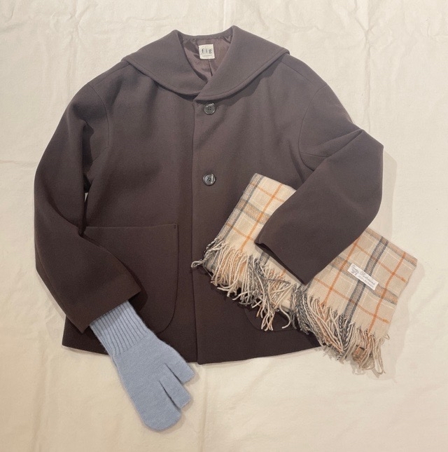 【fig London】Aerialpile sailor coat_a0389054_17463266.jpg